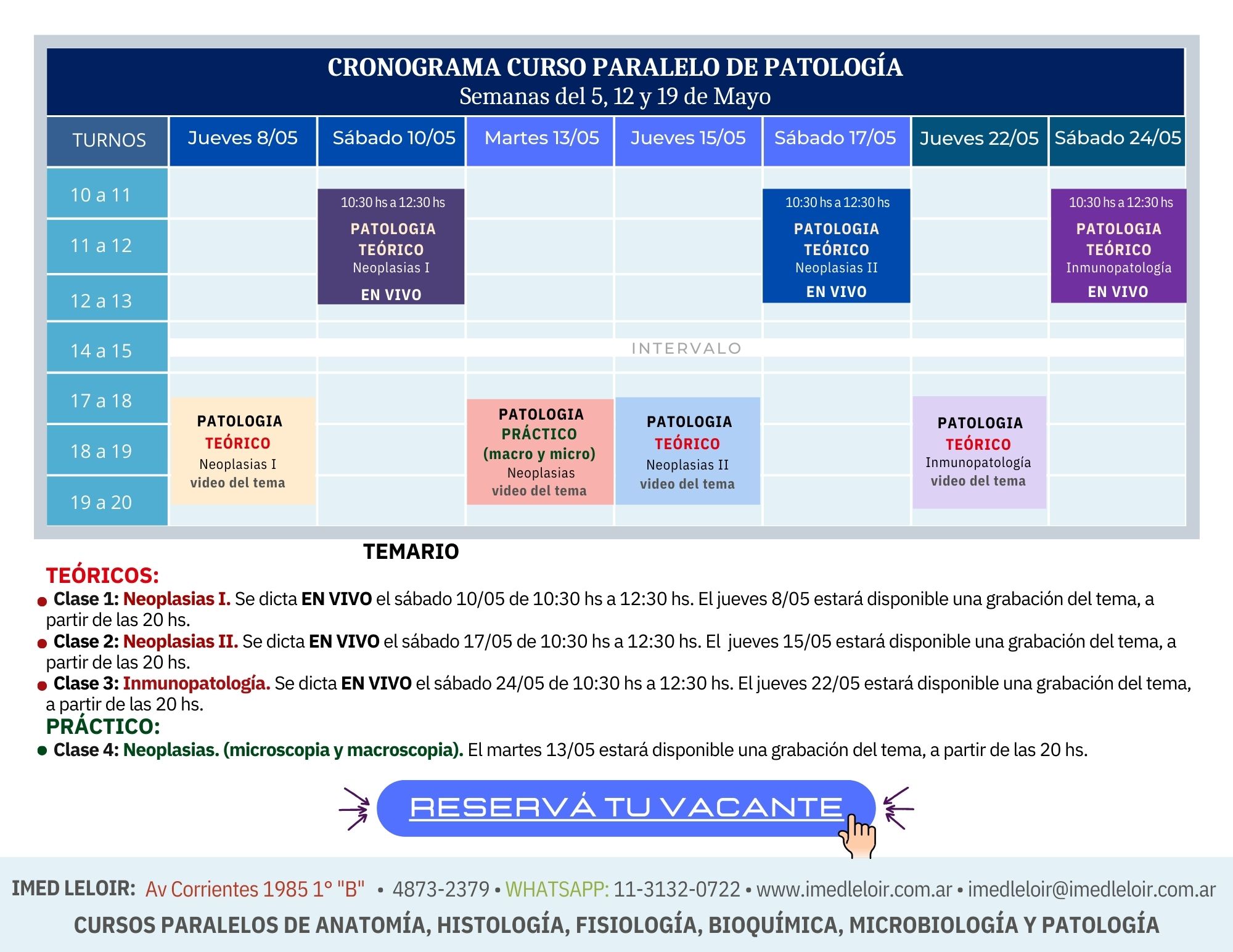 Cronograma 3er Año - Hoja 2