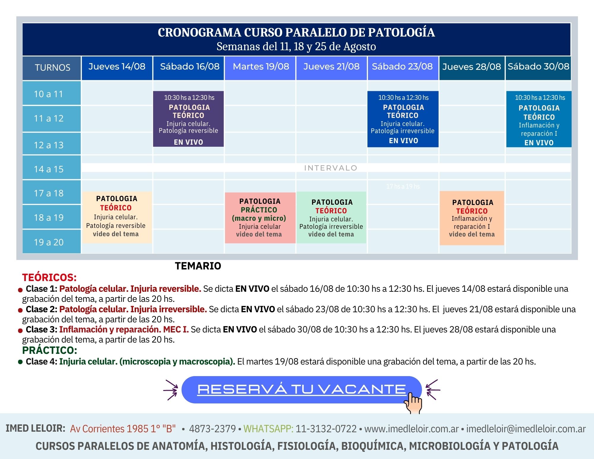 Cronograma 3er Año - Hoja 2