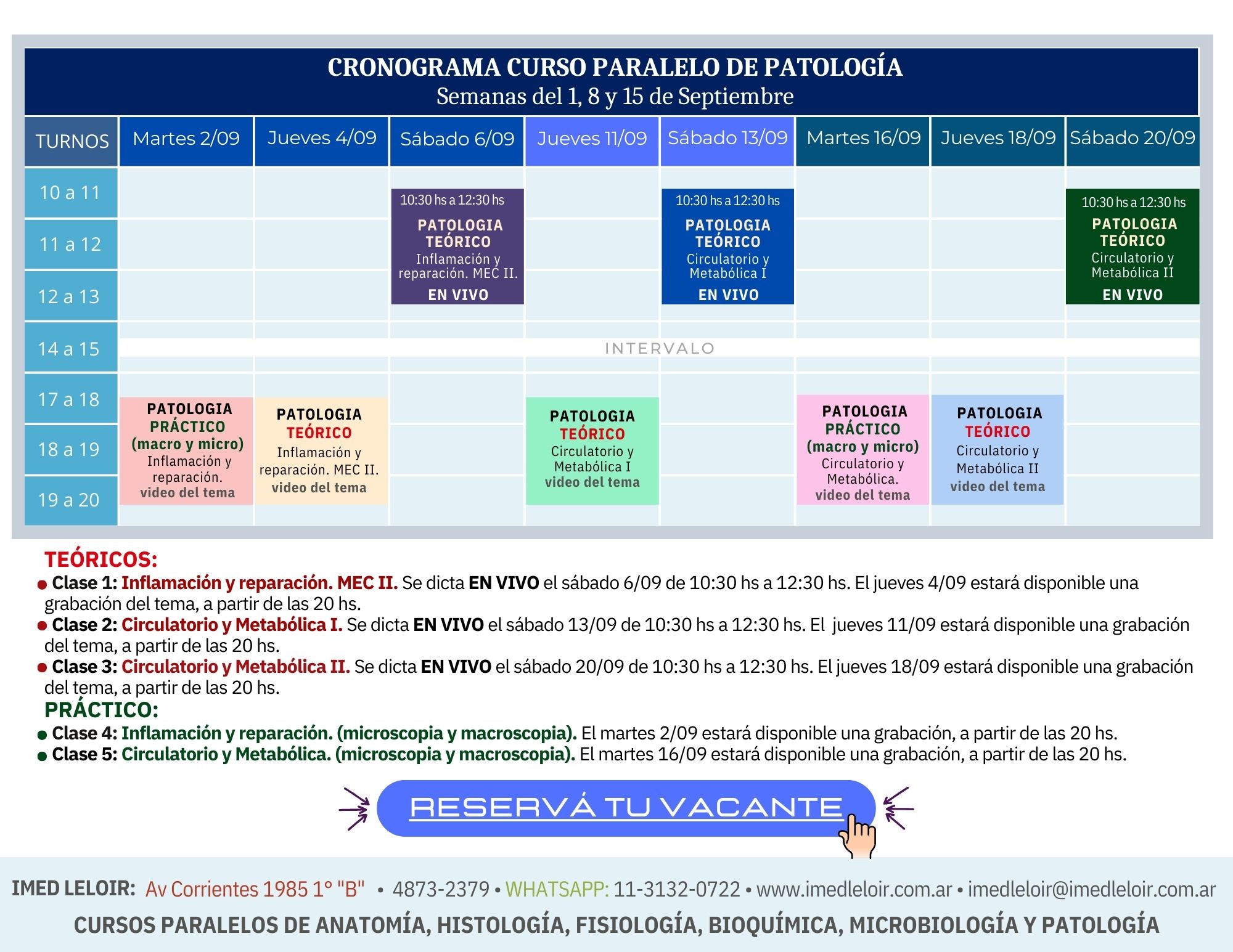 Cronograma 3er Año - Hoja 2