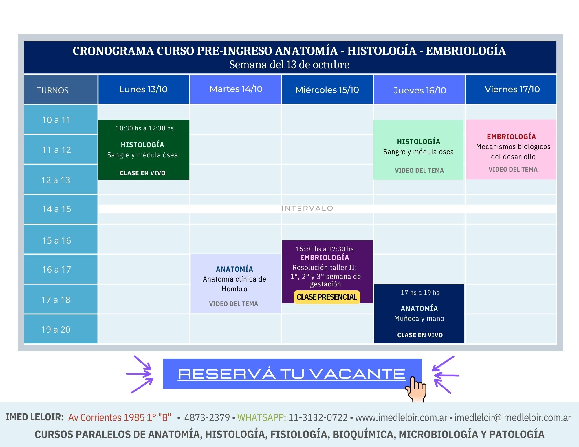 Cronograma Preingreso Medicina - Página 6