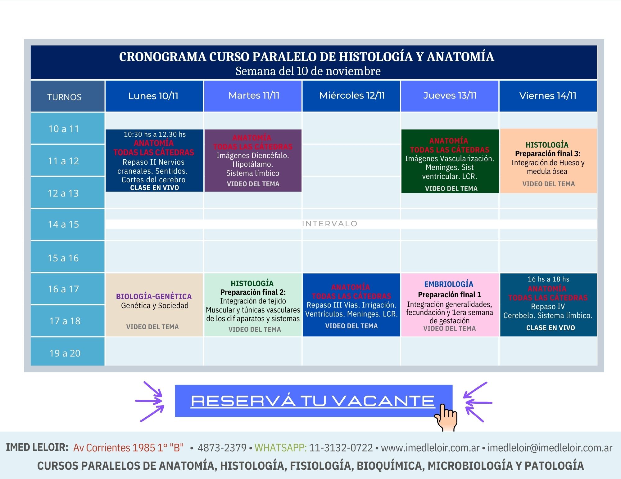 IMED Leloir – Página 4 – Inscripción