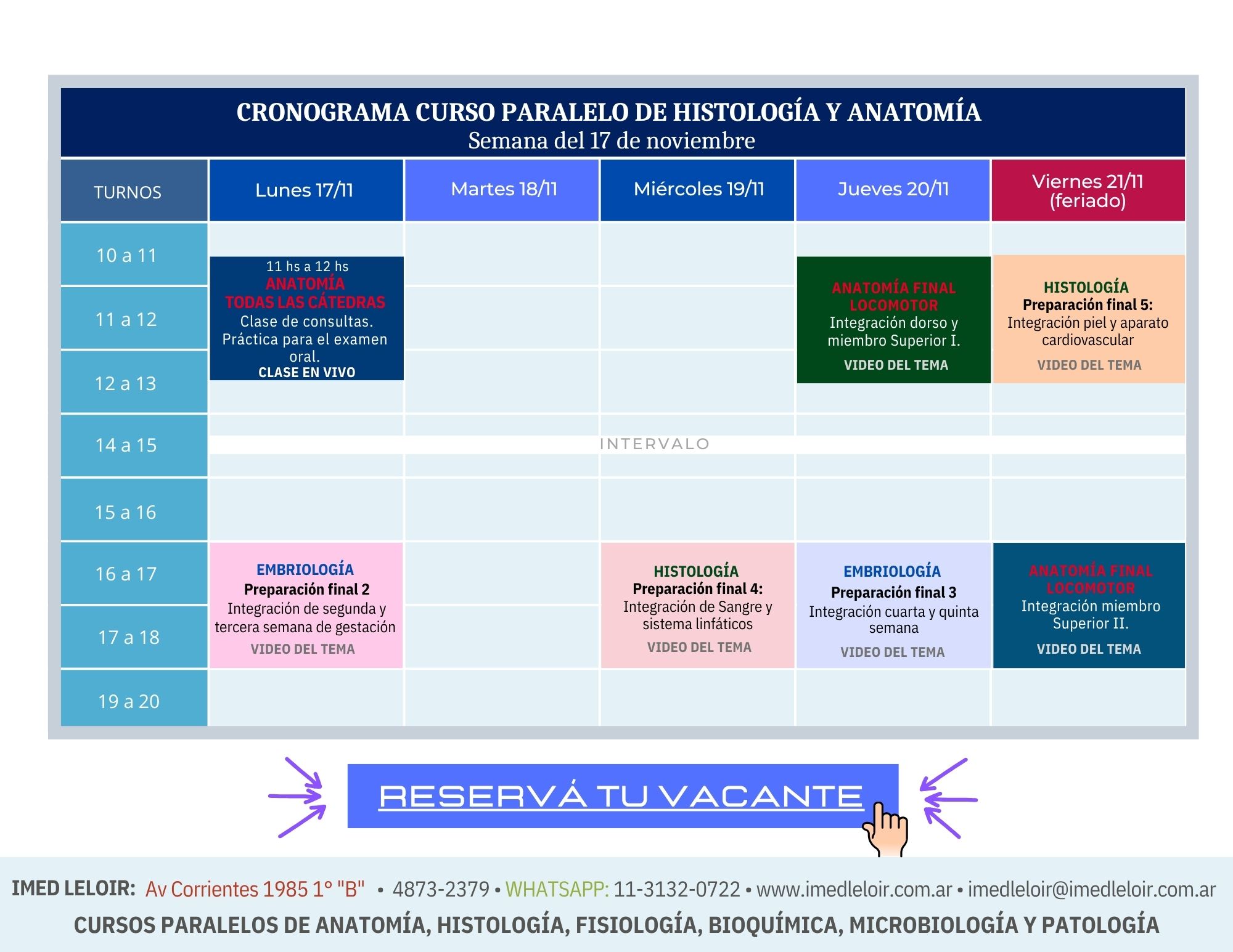 IMED Leloir – Página 6 – Formulario de inscripción