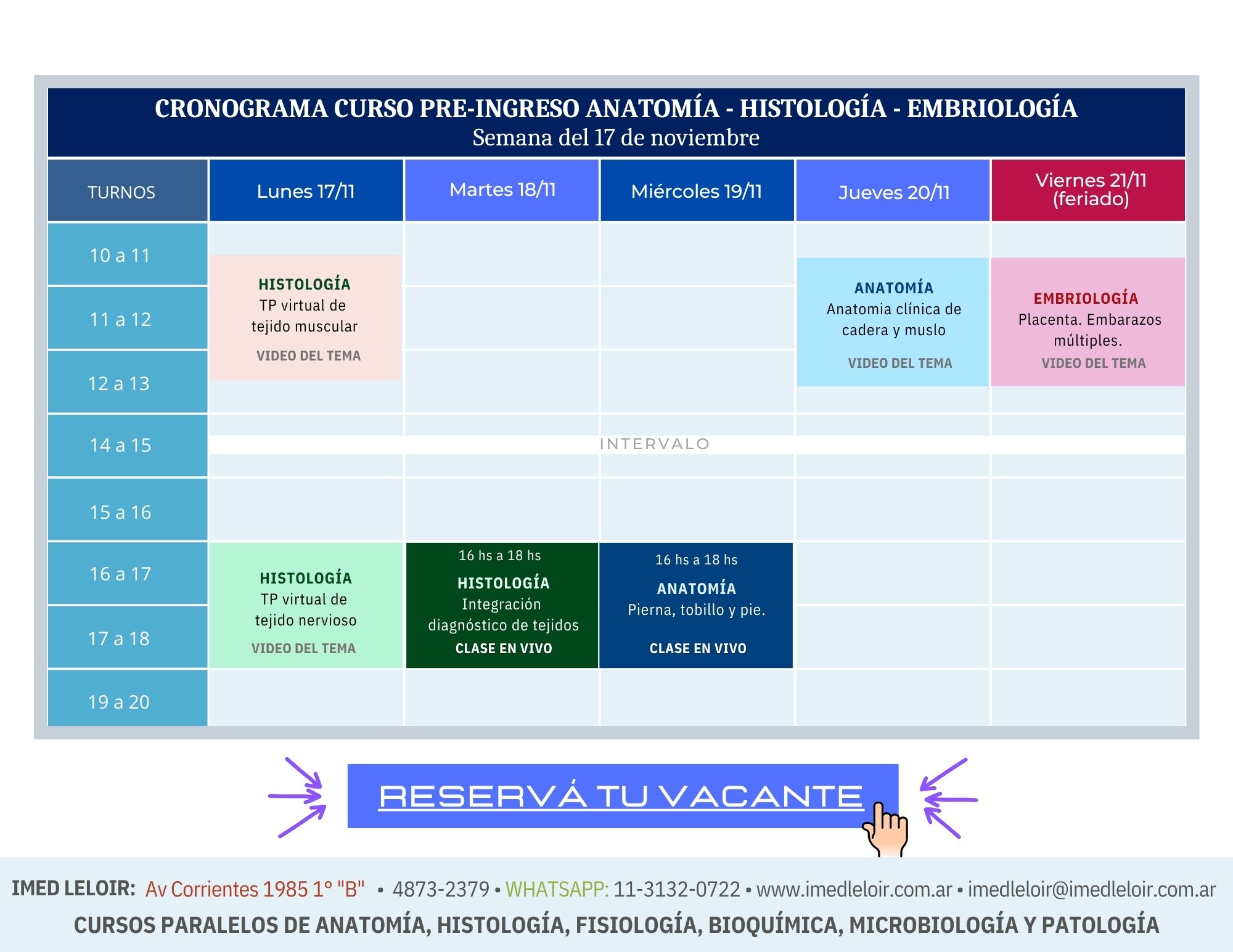 Cronograma Preingreso Medicina - Página 6