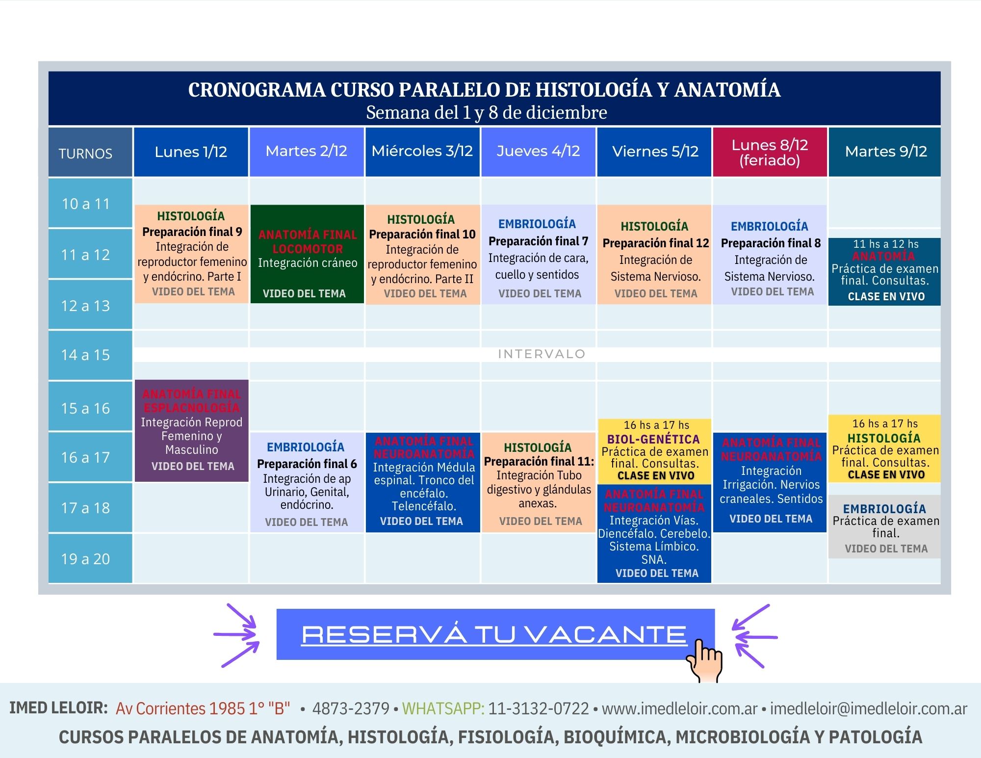 IMED Leloir – Página 4 – Inscripción