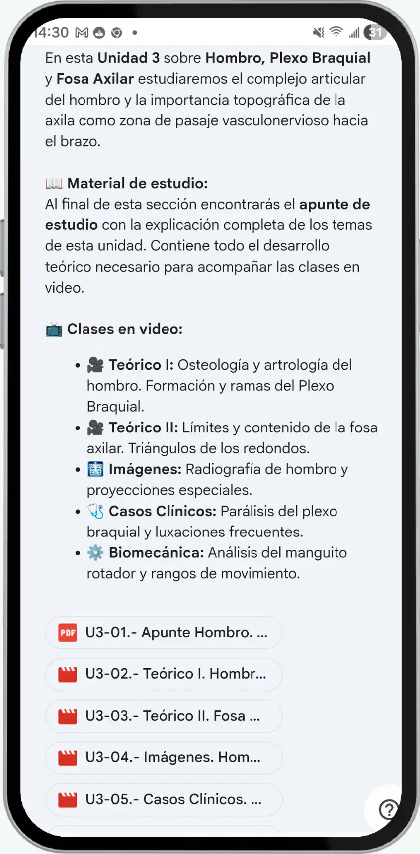 Curso paralelo medicina UBA