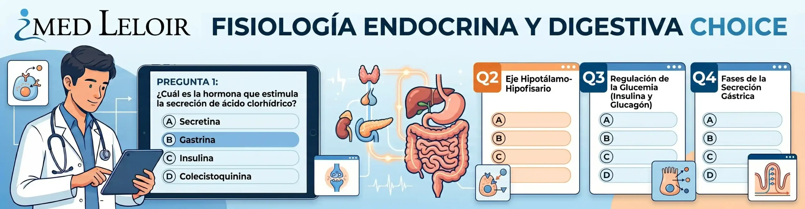 Fisiología endocrina y digestiva Choice